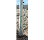 3' ground post for 1.31" diameter pipe